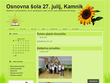Tablet Screenshot of os-27julij.si